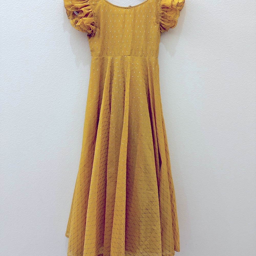 Long frock.